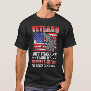 Veteran Dont Bedankt 1 T-shirt
