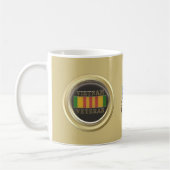 Vétéran Eagle du Vietnam et tasse de drapeau (Gauche)