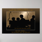 Veteran Herinnert Poster (Voorkant)