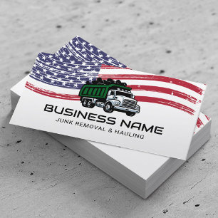 Veteran Junk Removal & Hauling Service Visitekaartje