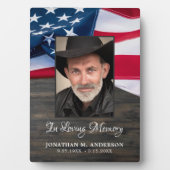 Veteran Memorial Fotoplaat (voorkant)