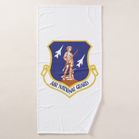 Vétéran militaire de l'armée de l'air (Serviette de bain)