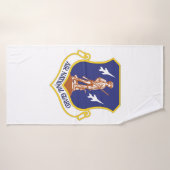 Vétéran militaire de l'armée de l'air (Serviette de bain)