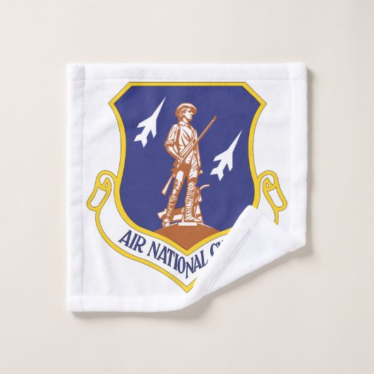 Vétéran militaire de l'armée de l'air (Gant de toilette)