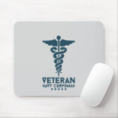 Veteran Navy Corpsman Muismat (Met muis)