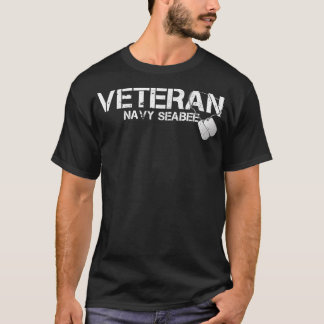 Veteran Navy Seabee Shirt, US Veteran's Day Gift T-shirt