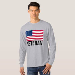VÉTÉRAN PATRIOTIQUE MILITAIRE T-SHIRTS TEE - SHIRT