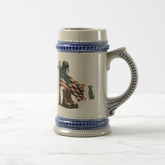 Vétéran "Sacrifice ultime" Mug (Droite)