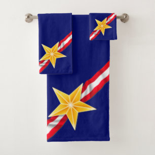 Veteran Star Bad Handdoek