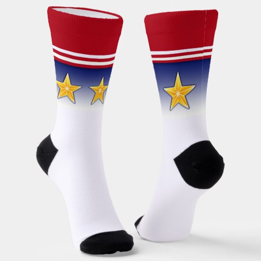 Veteran Star Sokken (Gebogen)