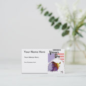 Veterandag Visitekaartje (Staand voorkant)