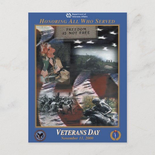  veteranen, 2000 - briefkaart (Voorkant)