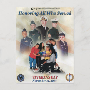  veteranen 2001 - briefkaart