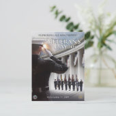 veteranen, 2009 - briefkaart (Staand voorkant)