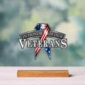 Veteranen Acryl Bord (Neutraal)