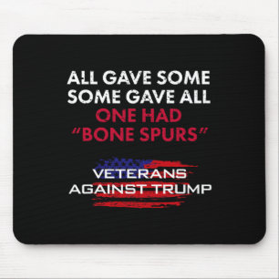 Veteranen Anti-Trump Draft Dodger Bone Spurs voor  Muismat