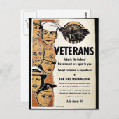 Veteranen Briefkaart (Voorkant / Achterkant)
