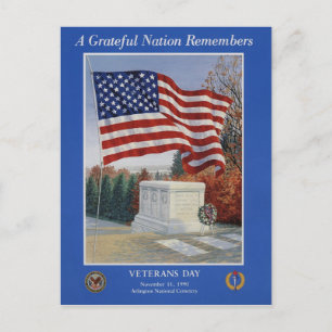 veteranen dag 1990 - briefkaart