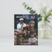  veteranen dag 1996 - briefkaart (Staand voorkant)