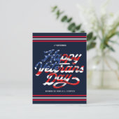 Veteranen Dag Ansichtkaart Briefkaart (Staand voorkant)