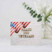 Veteranen Dag Ansichtkaart Briefkaart (Staand voorkant)