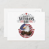 Veteranen Dag Briefkaart (Voorkant / Achterkant)