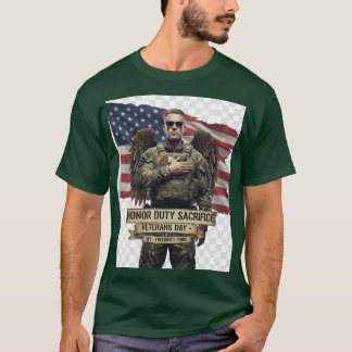 „Veteranen Dag Tributo – Eer Plicht Offer” T-shirt