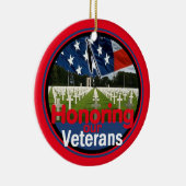 Veteranen Keramisch Ornament (Rechts)