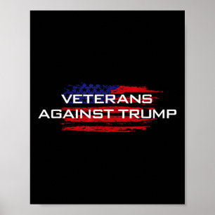Veteranen tegen Trump - Anti-Trump Poster