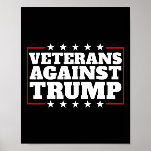 Veteranen Tegen Trump Anti-trump Veteranen Tegen Poster