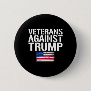 Veteranen Tegen Trump Anti-trump Veteranen Tegen Ronde Button 5,7 Cm