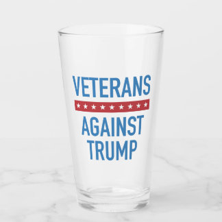 Veteranen tegen Trump Glas