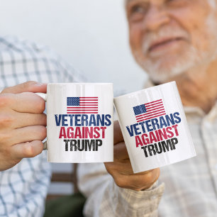 Veteranen tegen Trump Koffiemok