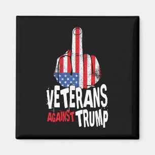 Veteranen Tegen Trump Militair Vets Anti Trump Magneet
