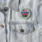 Veteranen tegen Trump Ronde Button 5,7 Cm (In situ)