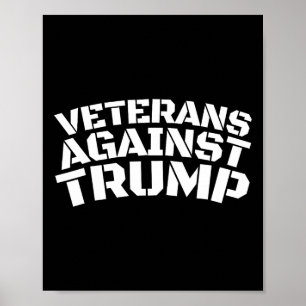 Veteranen tegen Trump tegen anti-Trump veteranen Poster