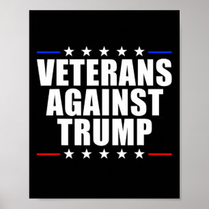 Veteranen tegen Trump tegen anti-Trump veteranen Poster