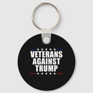 Veteranen tegen Trump tegen anti-Trump veteranen Sleutelhanger