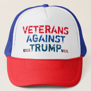 Veteranen tegen Trump Trucker Hat Pet