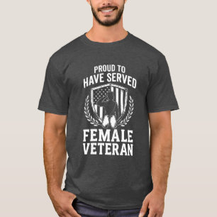 Veteranen Trots Omdat Geweest Patriottisch T-shirt