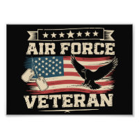 Veteranen US Luchtmacht Amerikaanse Vlag Amerika