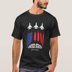 Veteranen van de Amerikaanse luchtmacht op 4 juli T-shirt