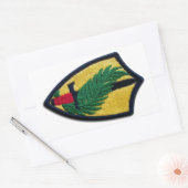 Veteranen van het hoofdcommando van het leger CENT Rechthoekige Sticker (Envelop)