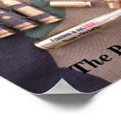 Veteranen van mariniers van de marine van het lege poster (Hoek)