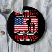 Veteranen van proud 20 ronde button 6,0 cm (In situ)