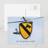 Veteranen van veteranen van veteranenveteranen met briefkaart (Voorkant / Achterkant)