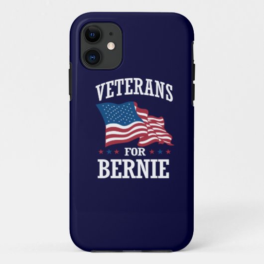 VETERANEN VOOR BERNIE SANDERS Case-Mate iPhone CASE (Achterkant)