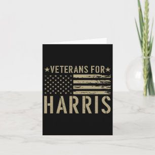 Veteranen voor Harris 2024 Militaire dierenartsen Kaart