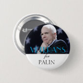 Veteranen voor Palin Ronde Button 5,7 Cm (Voorkant /achterkant)