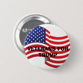 Veteranen voor Trump 2020-Button Ronde Button 5,7 Cm (Voorkant /achterkant)